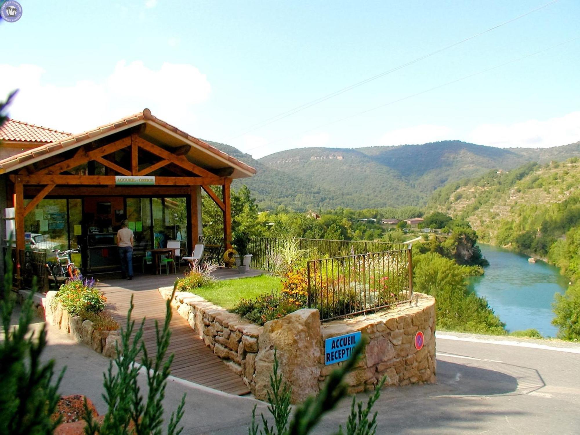 Camping Cascade Aveyron Saint-Rome-de-Tarn Екстериор снимка